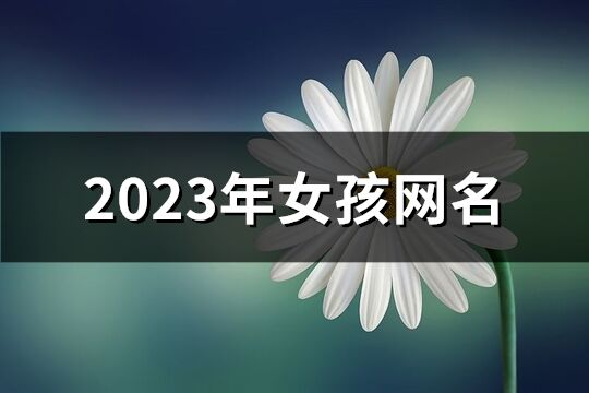 2023年女孩网名(共1482个)