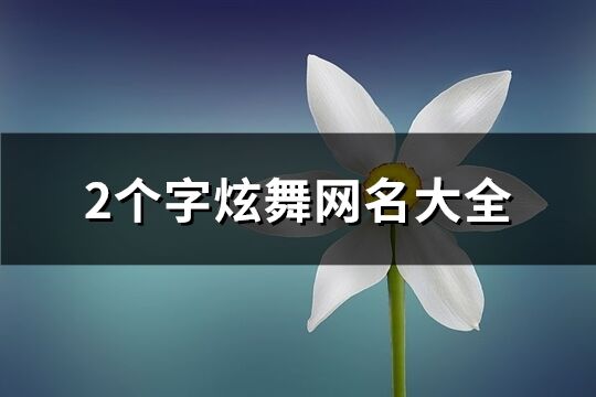 2个字炫舞网名大全(优选753个)