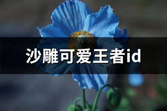 沙雕可爱王者id(共190个)