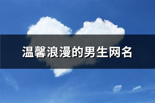 温馨浪漫的男生网名(257个)