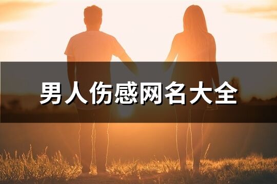 男人伤感网名大全(361个)