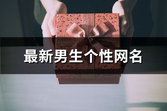 最新男生个性网名(精选106个)