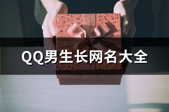 QQ男生长网名大全(共547个)