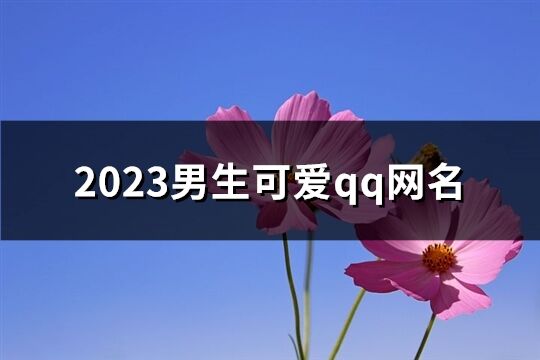 2023男生可爱qq网名(共101个)