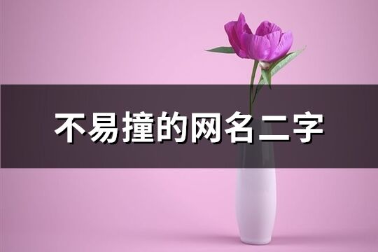 不易撞的网名二字(835个)