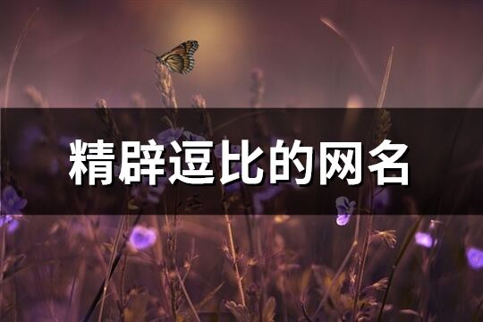 精辟逗比的网名(精选280个)