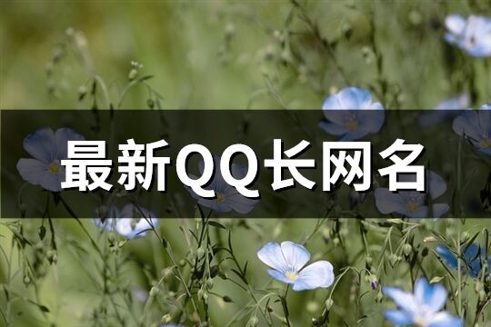 最新QQ长网名(89个)