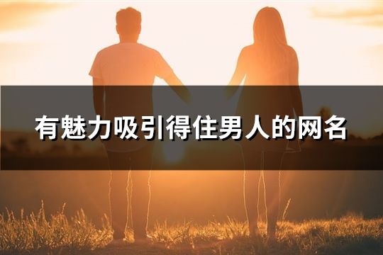 有魅力吸引得住男人的网名(共100个)