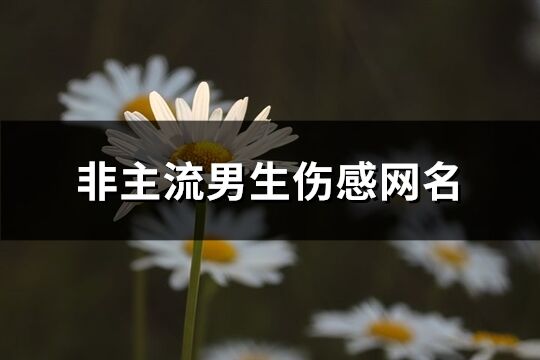 非主流男生伤感网名(精选67个)