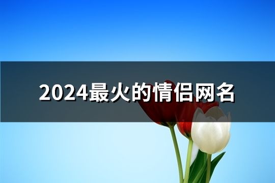 2024最火的情侣网名(共77个)