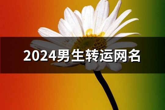 2024男生转运网名(精选108个)