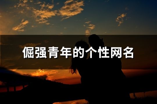 倔强青年的个性网名(67个)