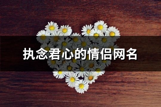 执念君心的情侣网名(共76个)