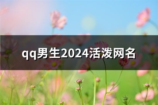 qq男生2024活泼网名(精选114个)