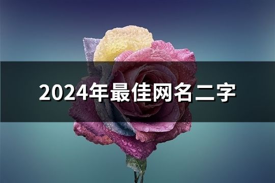 2024年最佳网名二字(共235个)