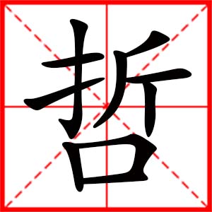 带哲字的女孩名字_用哲字起名